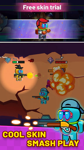 Pixel Space Gunfight World