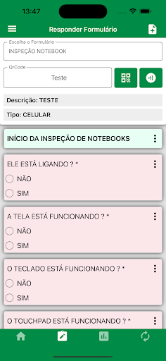 QForms Screen 2