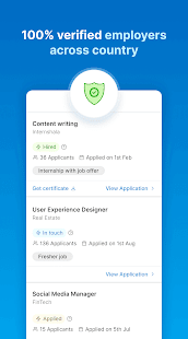 Internshala: Internship and fresher job search app 6.02.00 screenshots 4