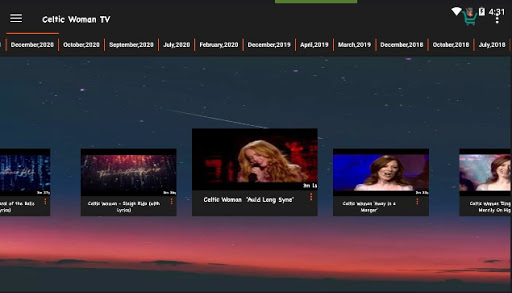 Screenshot of Celtic Woman (Unofficial)