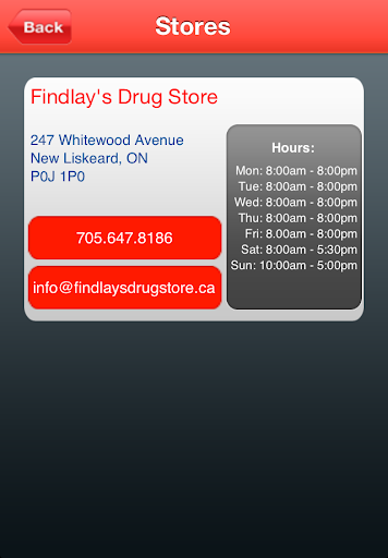 Findlays Drug Store Screen 2