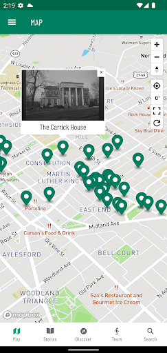 Screenshot of Tour the Historic Bluegras‪s‬