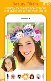 YouCam Fun - Snap Live Selfie Screenshot