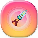 Outer Space Rocket Theme icon