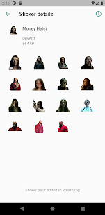 Money Heist Stickers 2021-WAStickerApps 1.0 APK + Mod (Free purchase) for Android