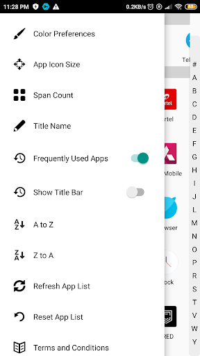 My Apps List and Share App Screen 2
