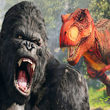 Apes Vs Dino - Throne War Fighting 3D icon