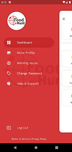 Food Hunt - Restaurant Partner Screen 3