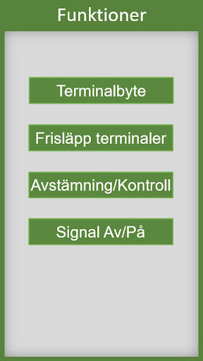 Android application Påkalla screenshort