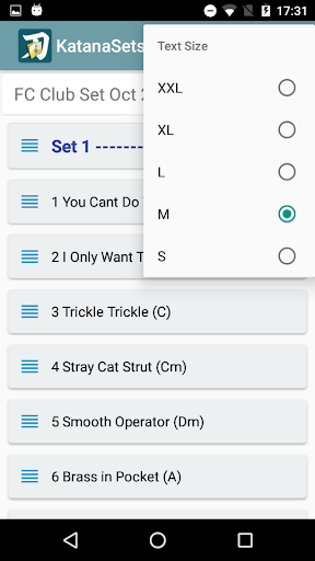 KatanaSets Screen 3