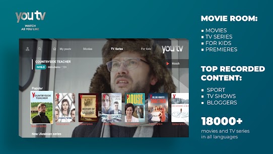 Free youtv – for AndroidTV 2022 3
