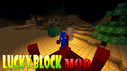 Lucky block mod for minecraft
