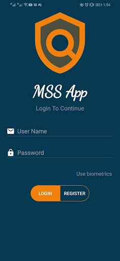 MSS APP Screen 2