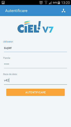 Android application CIEL ERP Mobile Sales screenshort
