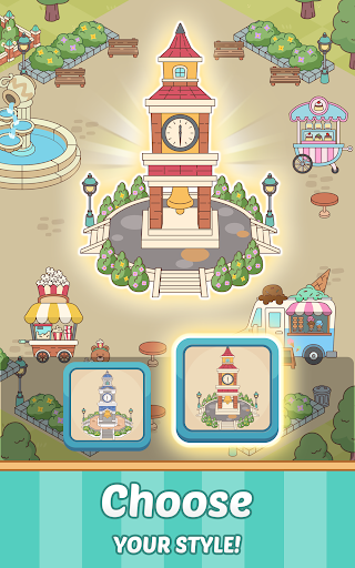 Screenshot of Merge Mend : Renovate Town