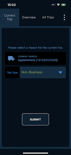 Android application TN360 Trip Manager screenshort