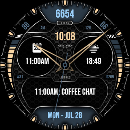 Hybrid Watch Face 011 screenshot 8