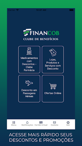 Clube Financob Screen 2