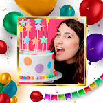 Cover Image of Download happy birthday cards with phot  APK