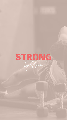 Android application Strong by Naomi screenshort