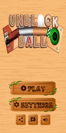 Android application Unblock the slide ball screenshort