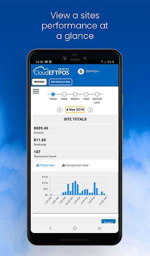 Cloud EFTPOS Dashboard Screen 2