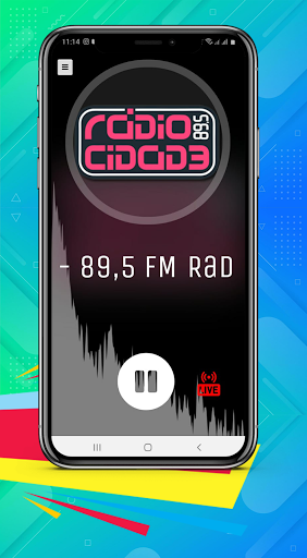 Android application Rádio Cidade Sul Minas 89,5 FM screenshort