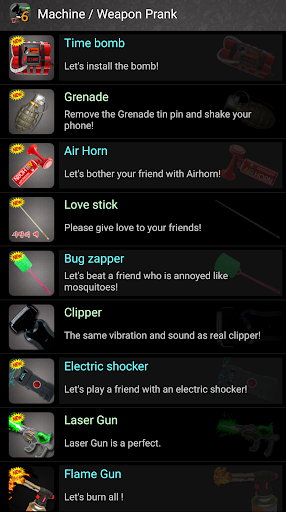 The Prank App Screen 2