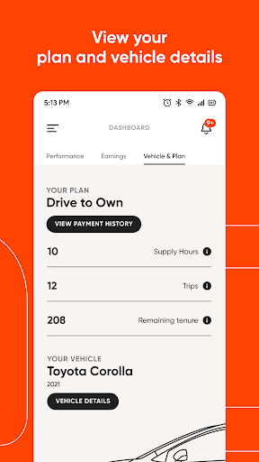 Moove App Screen 2