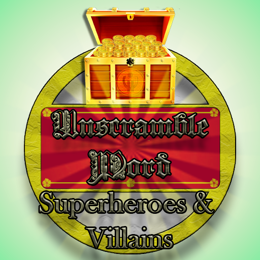 Superheroes: Unscramble Word logo