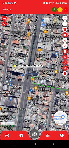 Android application SATEL PRO screenshort
