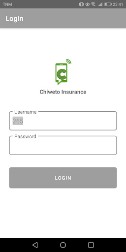 Android application Chiweto Insurance screenshort
