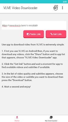 Video Downloader for VLIVEのおすすめ画像1
