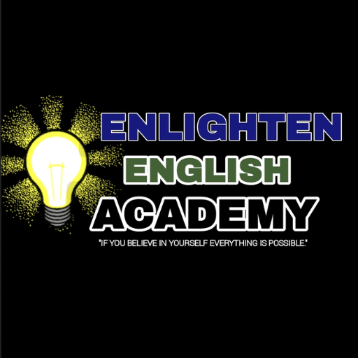 Enlighten English Academy logo