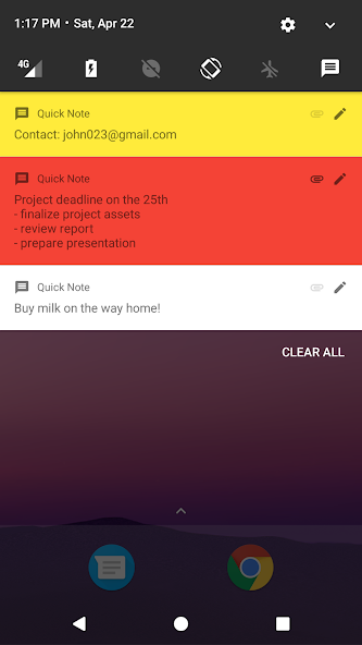 Quick Note 1.0 APK + Мод (премия) за Android