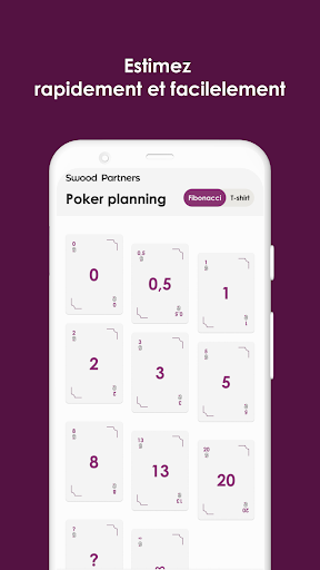 Poker Planning by Swood Screen 2