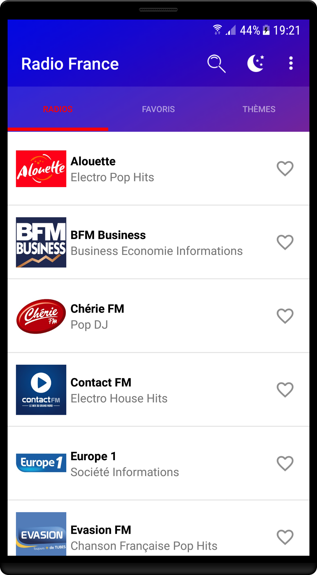 Radio France: les radios