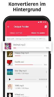 MP3 Converter - mp4 zu mp3, video zu audio Screenshot