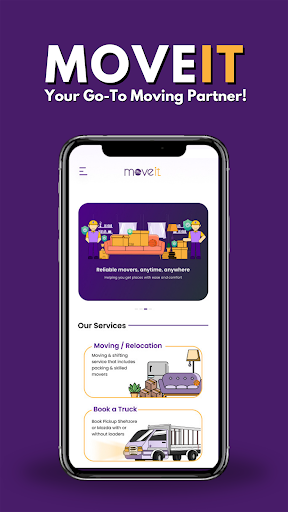 Android application Moveit: Your Moving Partner screenshort