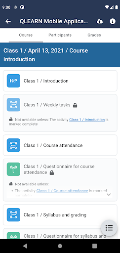 NIU QLEARN Screen 3