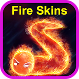 Fire Skins For Slither.io icon