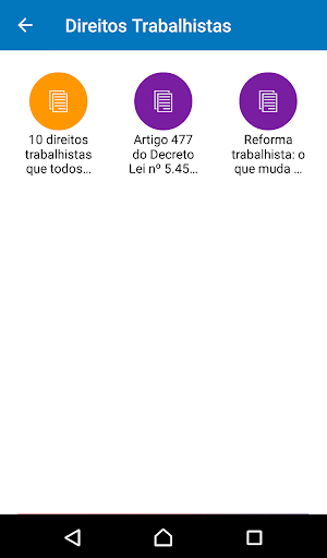 Contas Trabalhistas Facil Screen 3
