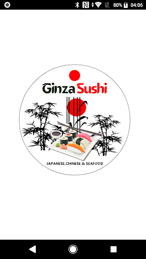 Android application Ginza Sushi screenshort