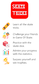 Skate Tricks : learn skate  screenshots 1