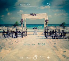 screenshot of Cute Theme-Beach Wedding-