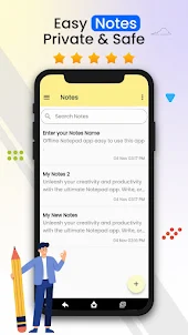 Notepad - Easy notes