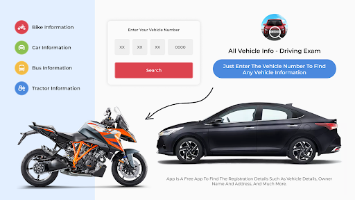 Android application All Vehicle Info - RTO Exam screenshort