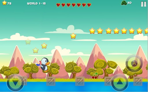 Penguin Run Adventure Game Screen 2