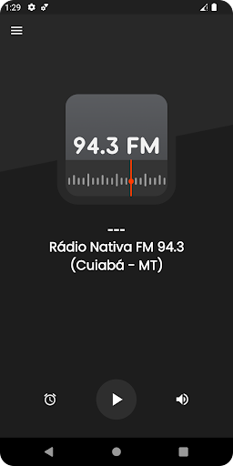 Android application Rádio Nativa FM 94.3 (Cuiabá) screenshort