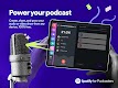 screenshot of Spotify for Podcasters